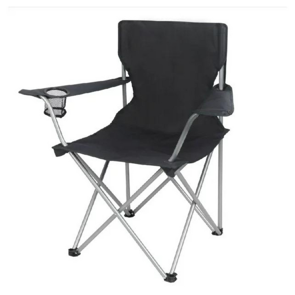 Folding Camp Chair with Cup Holder