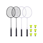 Set Of 4 Badminton Rackets Set