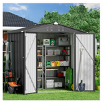 6' x 4' Metal Outdoor Storage Shed