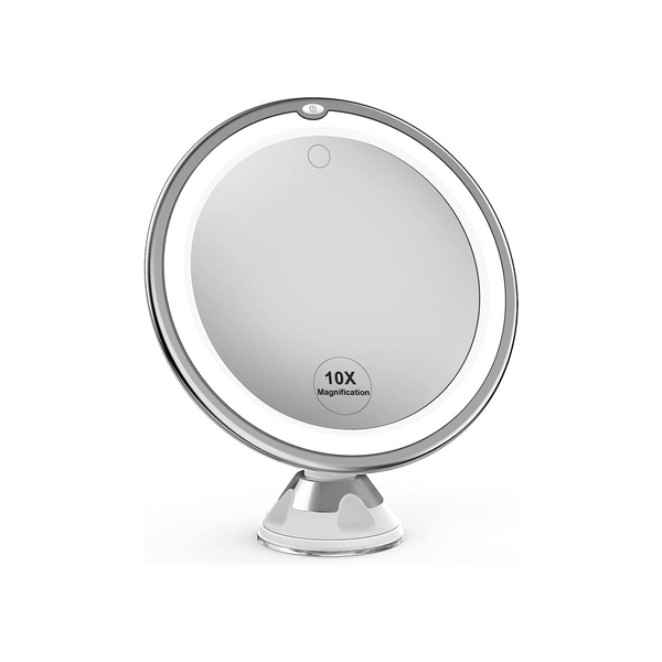 Upgraded 10x Magnifying Lighted Makeup Mirror with Touch Control