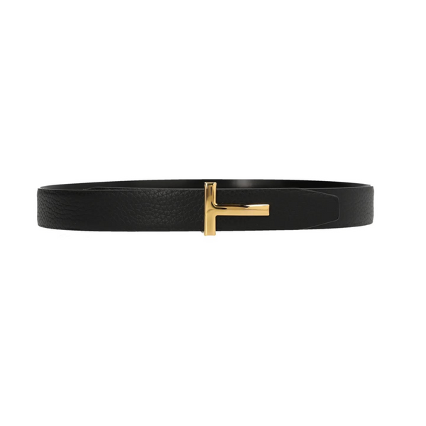 Cinturón con placa en T de Tom Ford