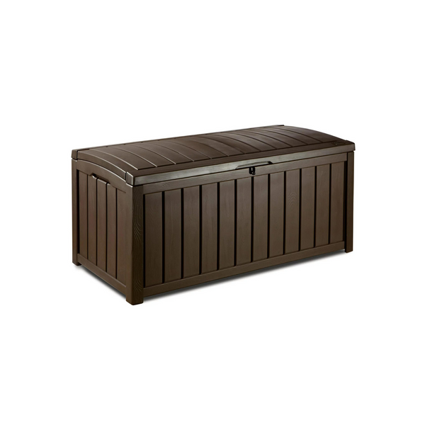 Keter Glenwood Outdoor 101 Gallon Plastic Deck Box