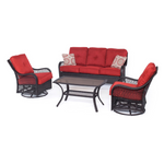 All-Weather Orleans Steel Patio Set