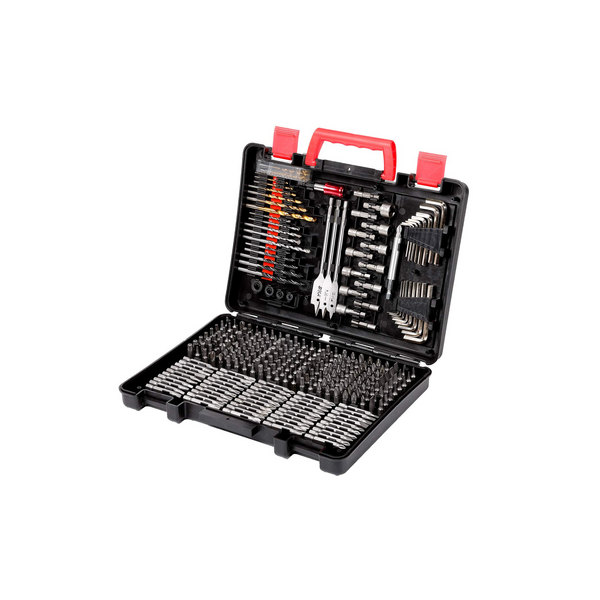 Kit de accesorios de perforación y conducción KingTool de 318 piezas