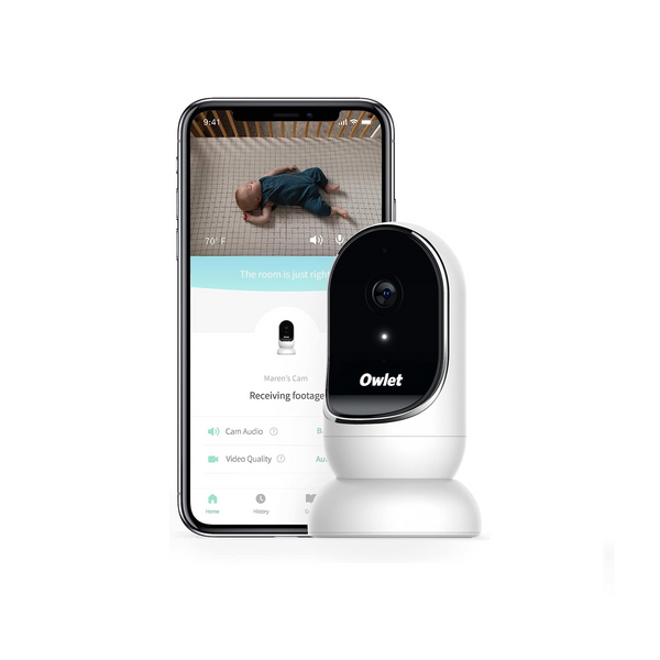 Vigilabebés con vídeo y cámara Owlet