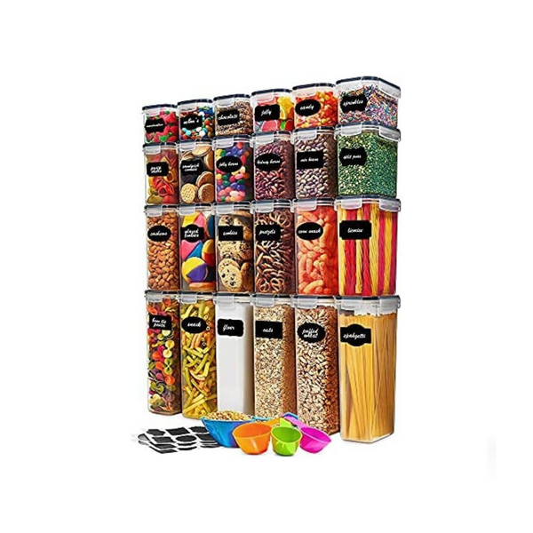24 Pack Airtight Food Storage Container Set