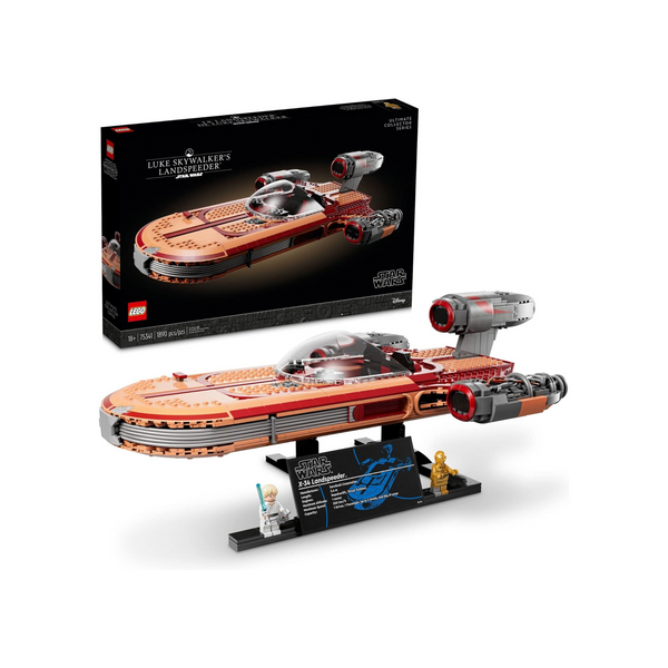 1890 Piece LEGO Star Wars UCS Luke Skywalker's Landspeeder