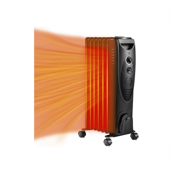 Radiador eléctrico portátil lleno de aceite de 1500 W