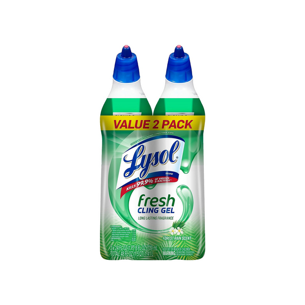 2 Bottles Of Lysol Toilet Bowl Cleaner Gel
