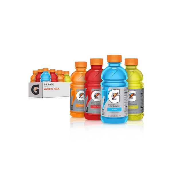 24 Bottles Of Gatorade Classic Thirst Quencher, Variety Pack