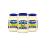3 Jars Of Hellmann's Mayonnaise Real Mayo