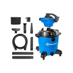 Aspiradora para taller húmedo/seco Vacmaster de 12 galones y 5 picos HP con soplador desmontable