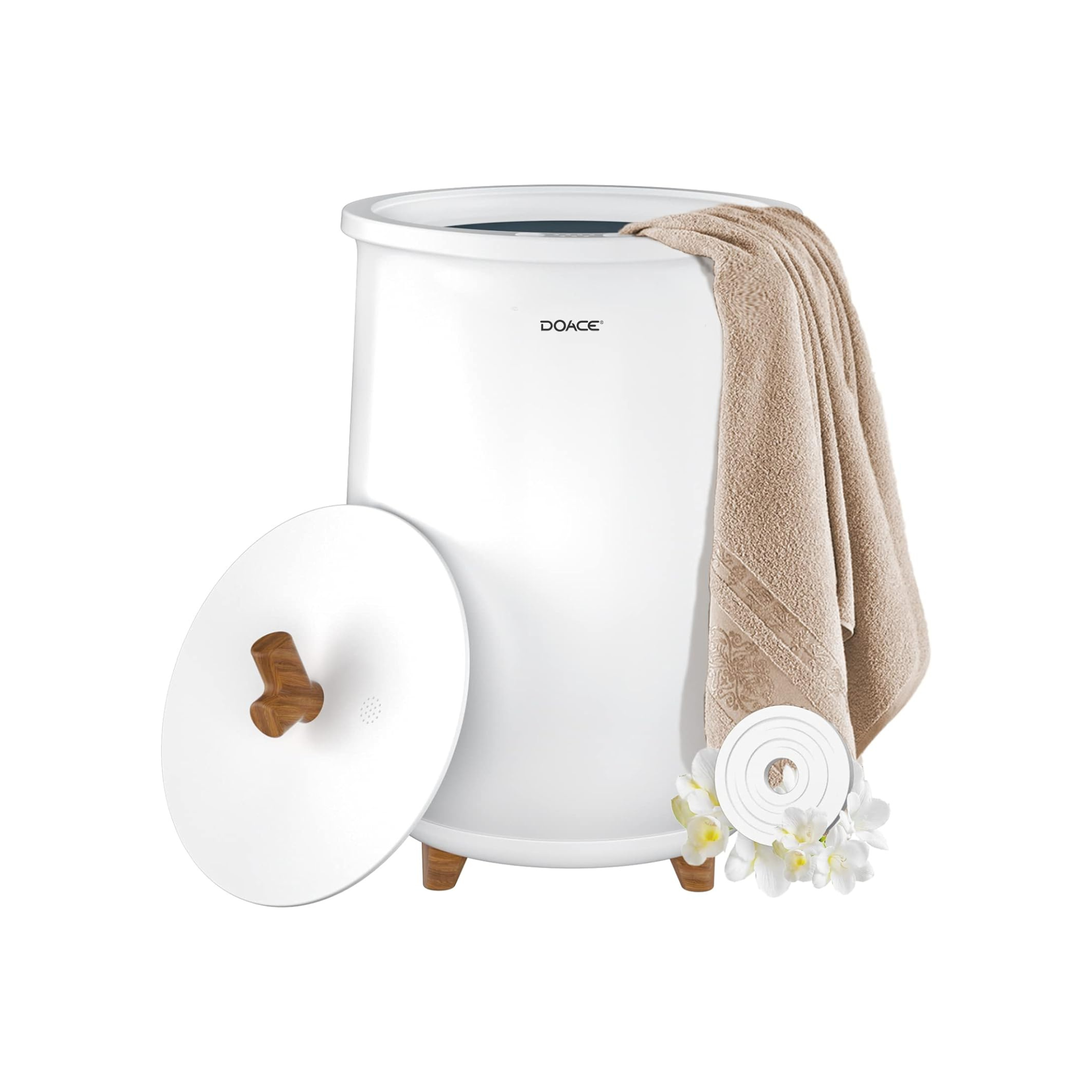 Luxury Towel Warmer With Adjustable Timer  on