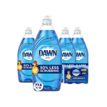 4 Dawn Ultra Dishwashing Liquid Dish Soap With 2 Sponges