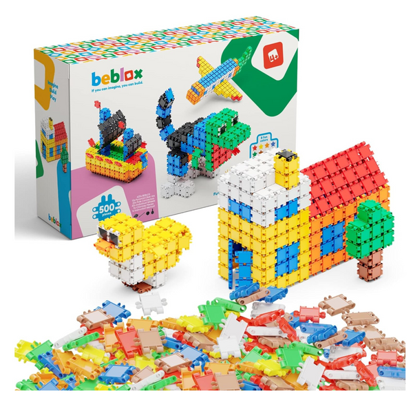 250 Or 500 Pieces Of Beblox Building Blocks