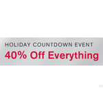40% de descuento en todo + 50% de descuento adicional en liquidación de Express