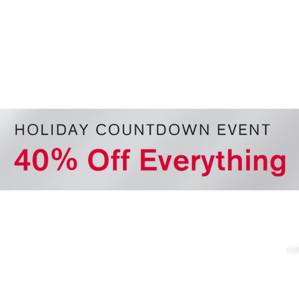 40% de descuento en todo + 50% de descuento adicional en liquidación de Express