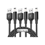 3 cables Lightning de carga rápida