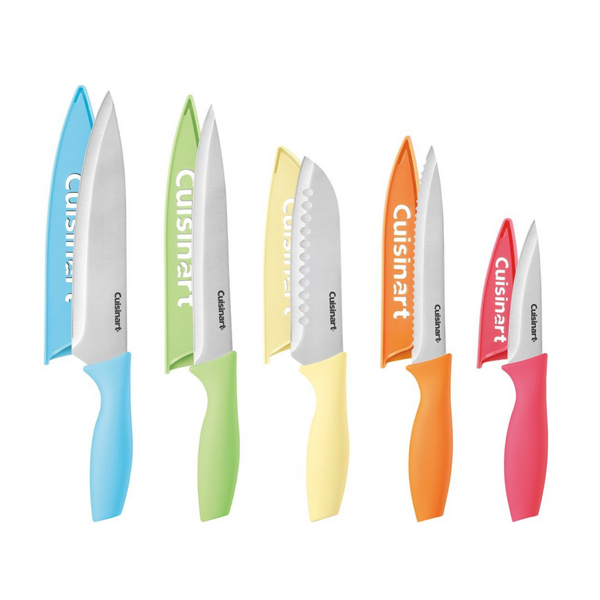 10-Piece Cuisinart Advantage Ceramic Coated Cutlery Set