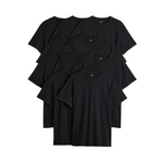 10 camisetas de cuello redondo de corte regular para hombre de H&amp;M
