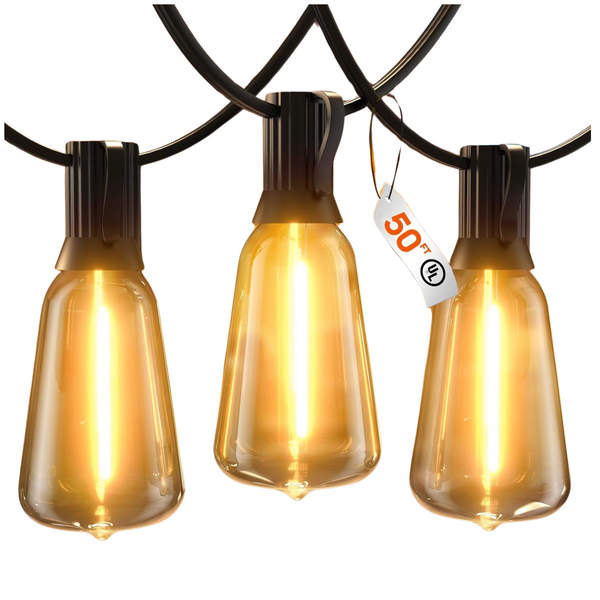 50 Foot Outdoor String Lights