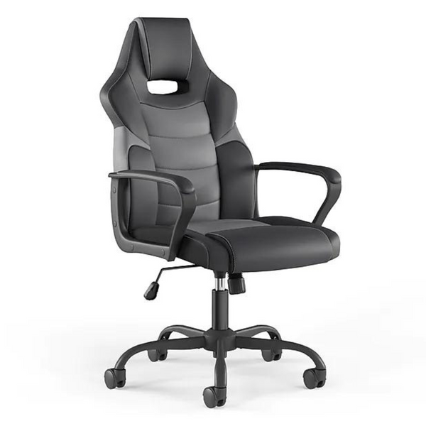 Staples Emerge Vector Luxura Faux Leather Gaming Chair