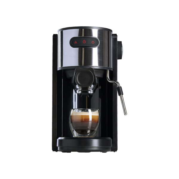 Cafetera espresso con espumador de leche