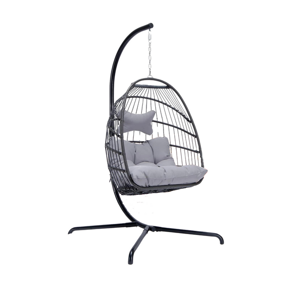 Hanging Egg Chair With Stand (4 Colors)