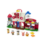Fisher-Price Little People Juego de cuidado de juguetes de aprendizaje para niños pequeños
