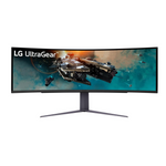 LG 49" UltraGear DQHD (5120x1440) Curved Gaming Monitor