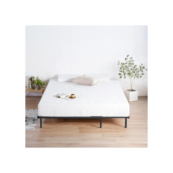 Olee Sleep Estructura de cama compacta de acero Dura Metal de 7 pulgadas
