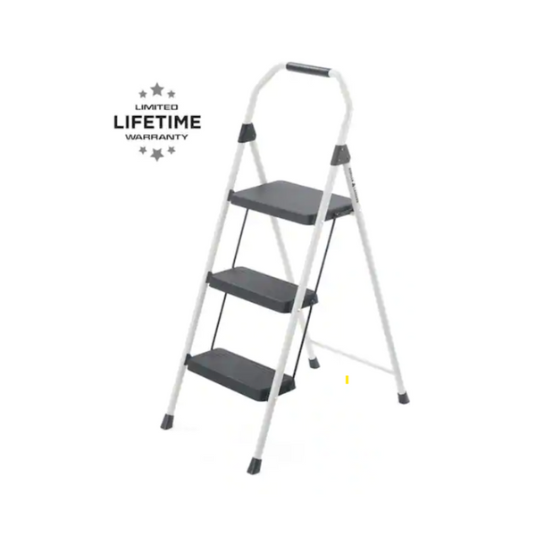 Gorilla Ladders 3-Step Compact Steel Step Stool