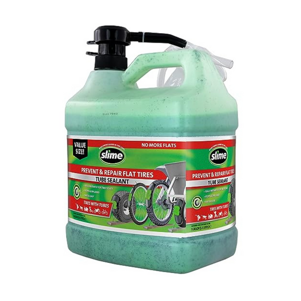 1 Gallon Slime Tube Puncture Repair Sealant with Pump