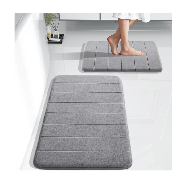 Memory Foam Bath Mat Set