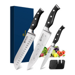 Brewin Professional Japanese Kitchen Knife Set With Gift Box