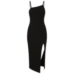 Petal & Pup Women's Zahra Asymmetric Neck Dress