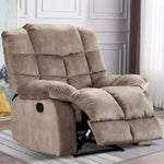 Manual Breathable Fabric Reclining Chair