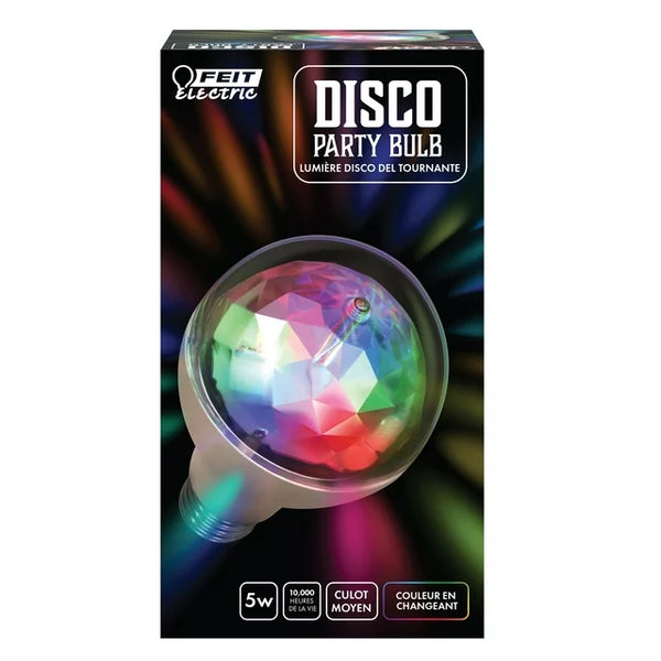 5W LED Color Changing Rotating Disco Party Bulb