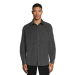 Camisas de pana con botones de manga larga para hombre George (6 colores)