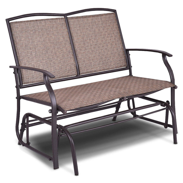 Patio Loveseat Glider Rocking Bench