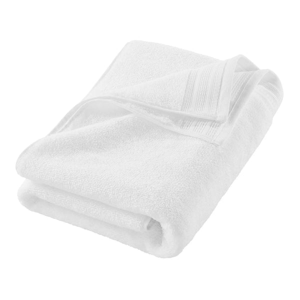 Hotel Style 6-Piece Egyptian Cotton Bath Towel Set, Arctic White