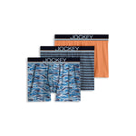 3 Jockey Men's Casual Cotton Stretch Trunks
