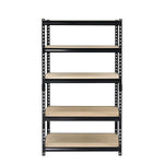 Heavy Duty 5-Tier Freestanding Shelf with Particle Board Shelves (800Lb Cap.)