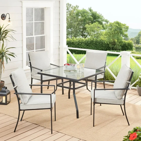 Mainstays Richmond Hills Juego de comedor para patio de 5 piezas