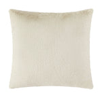 Almohada decorativa de piel sintética, 20" x 20"