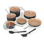 Juego de utensilios de cocina Ninja Extended Life Essential de cerámica de 12 piezas