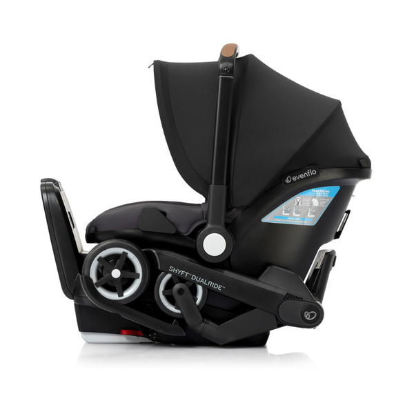 Evenflo Shyft DualRide with Carryall Storage Infant Car Seat and Stroller Combo