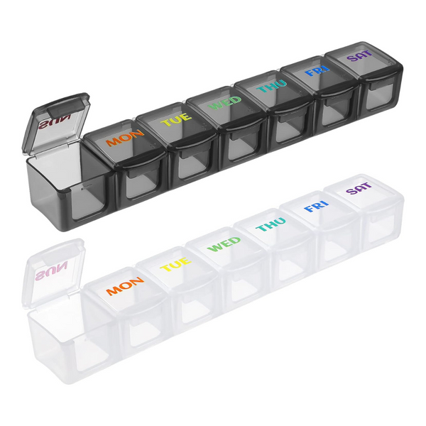 Weekly Pill Organizer Box