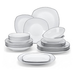 24-Piece Dinnerware Dishes Set