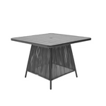 Tolston Metal Outdoor Dining Table